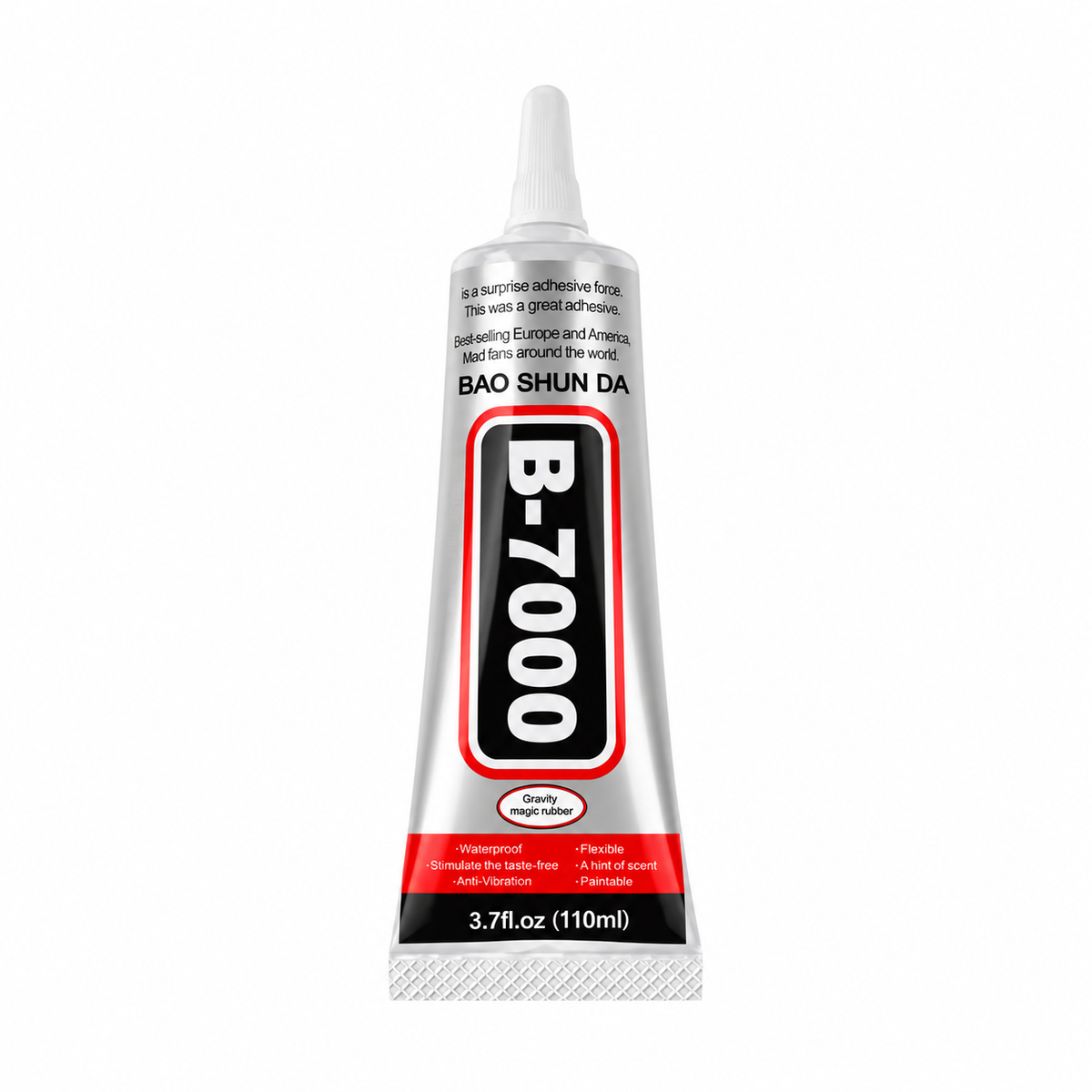 Colle de précision B‑7000 transparente pour maquettes et book nooks
