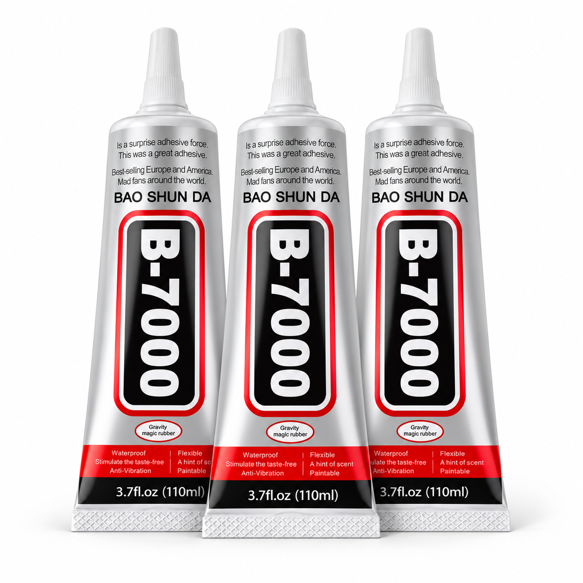 Colle de précision B‑7000 transparente pour maquettes et book nooks