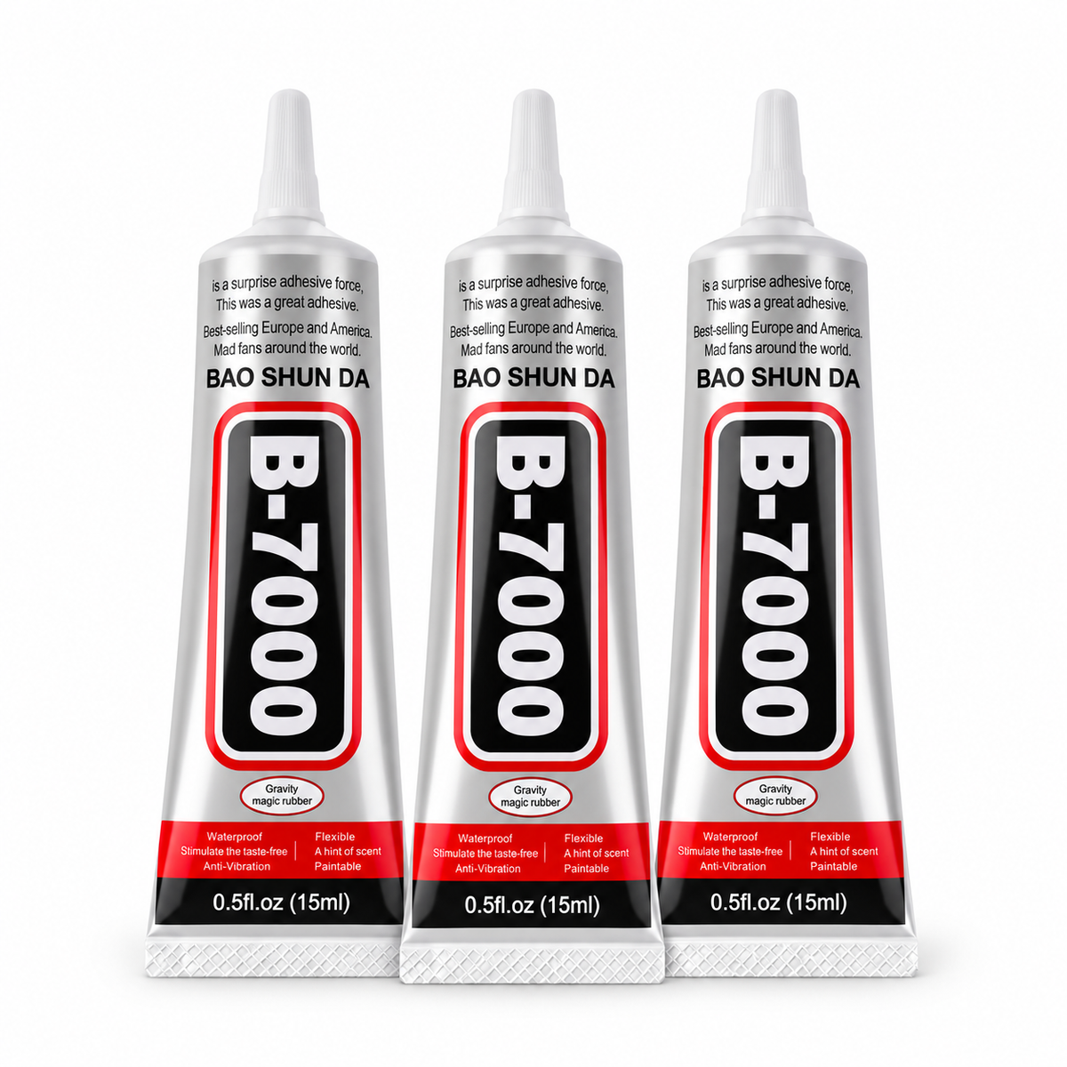 Colle de précision B‑7000 transparente pour maquettes et book nooks