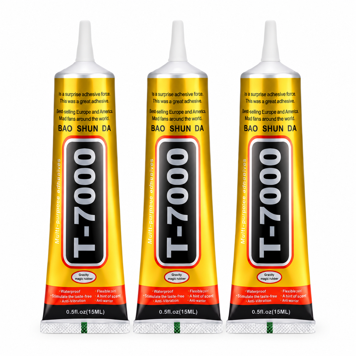 Colle de précision B‑7000 transparente pour maquettes et book nooks